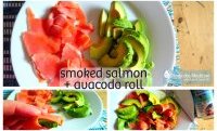 Smoked Salmon & Avocado Rolls